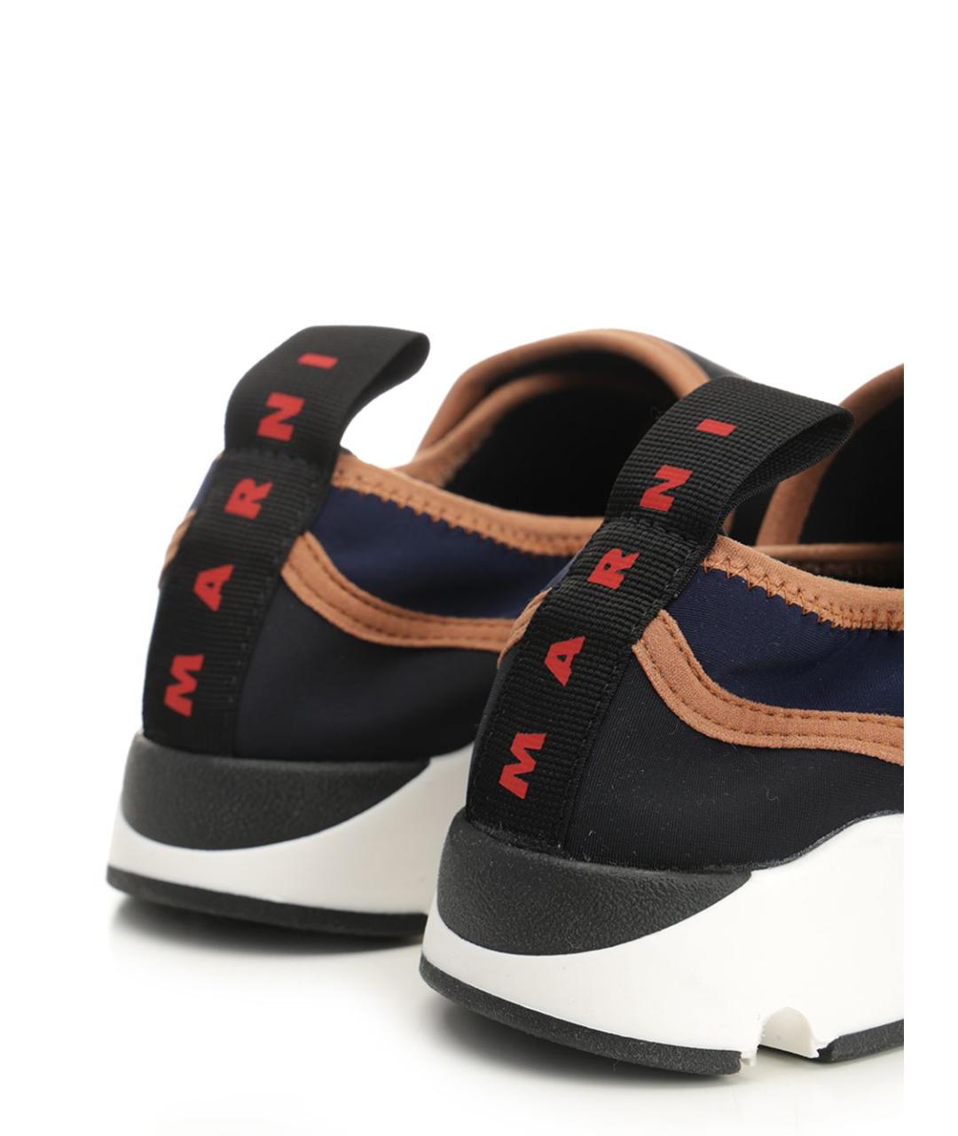 MARNI Мульти синтетические кроссовки, фото 6
