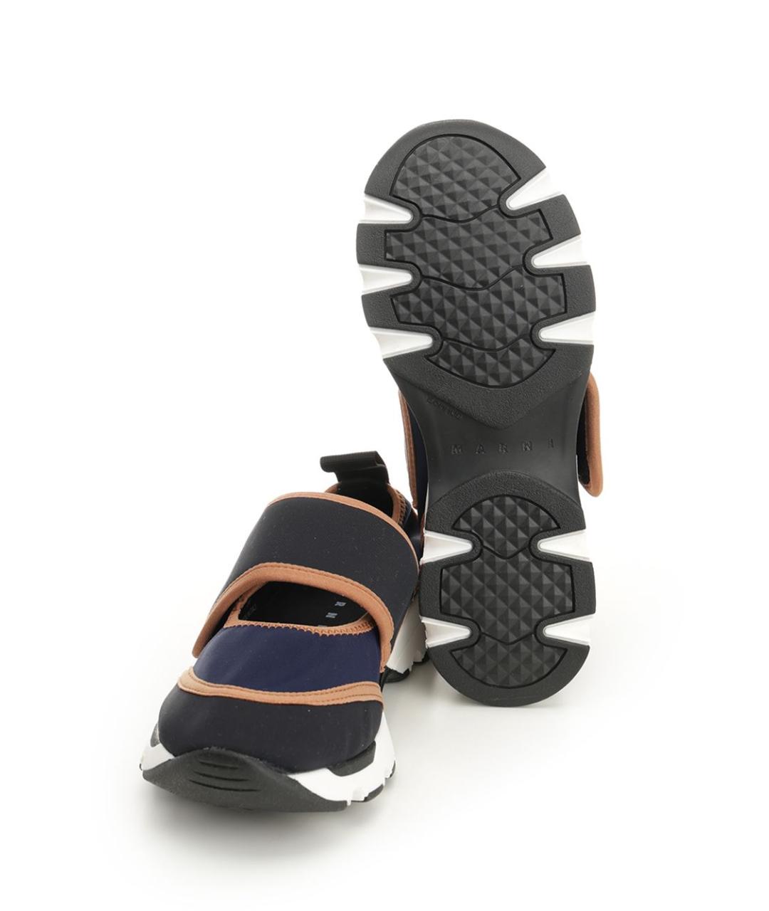 MARNI Мульти синтетические кроссовки, фото 5