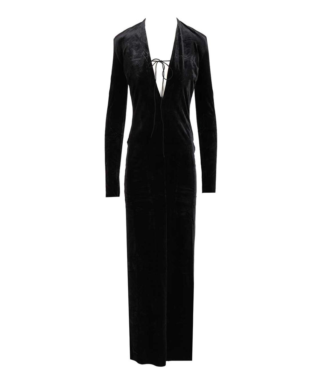 AMAZUIN Черное полиамидовое платье, фото 1