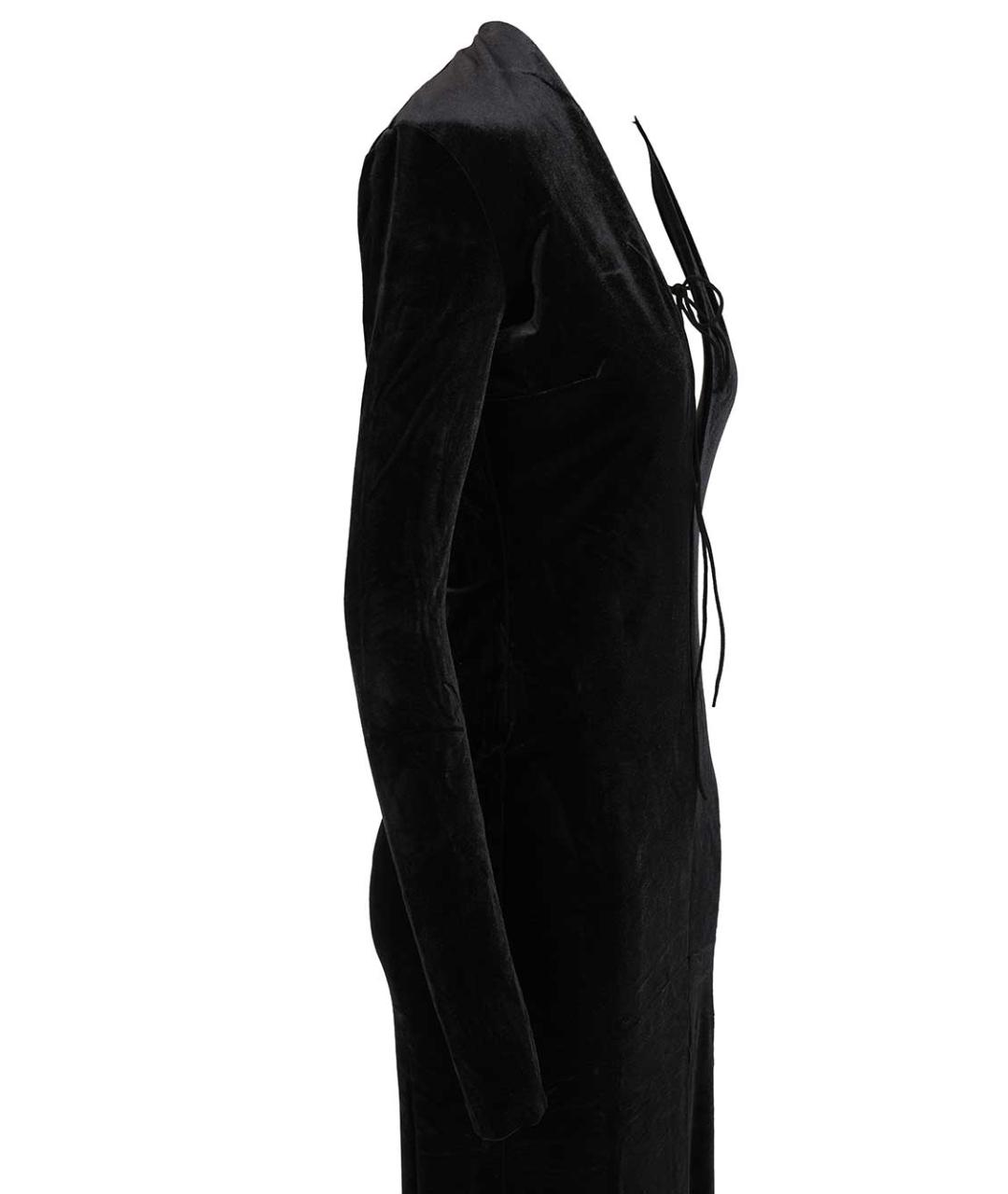 AMAZUIN Черное полиамидовое платье, фото 4