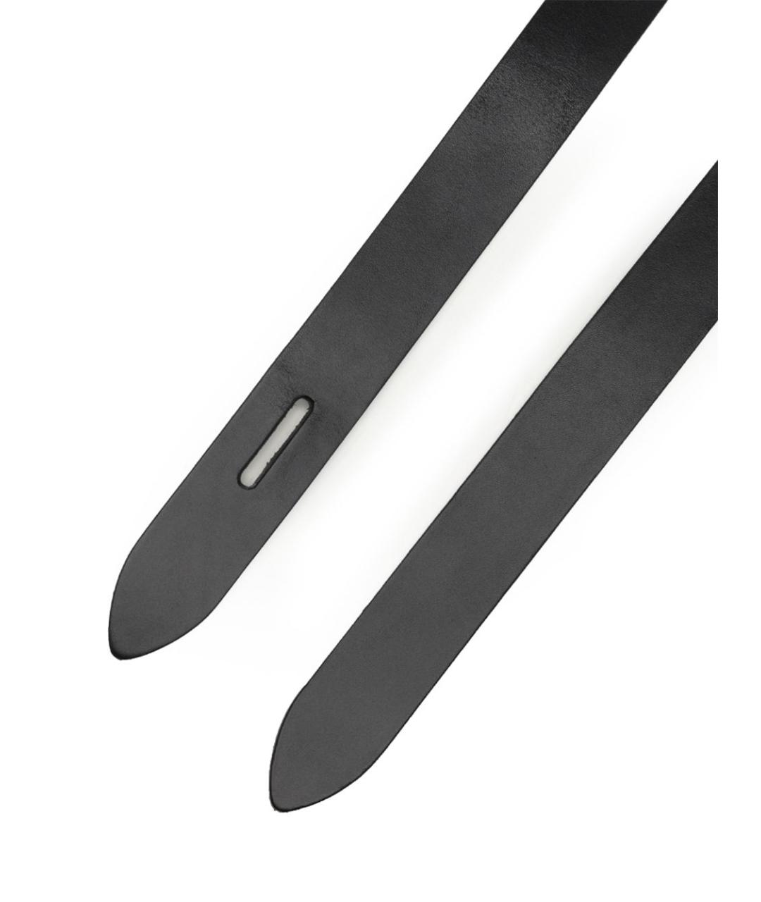 ISABEL MARANT Черный кожаный ремень, фото 2