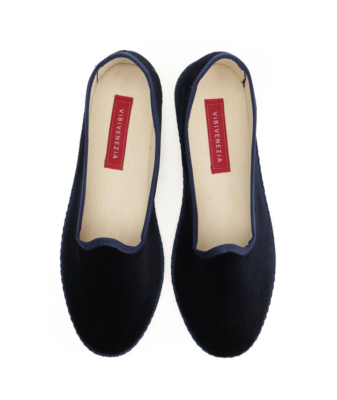 VIBI Синие текстильные балетки, фото 5