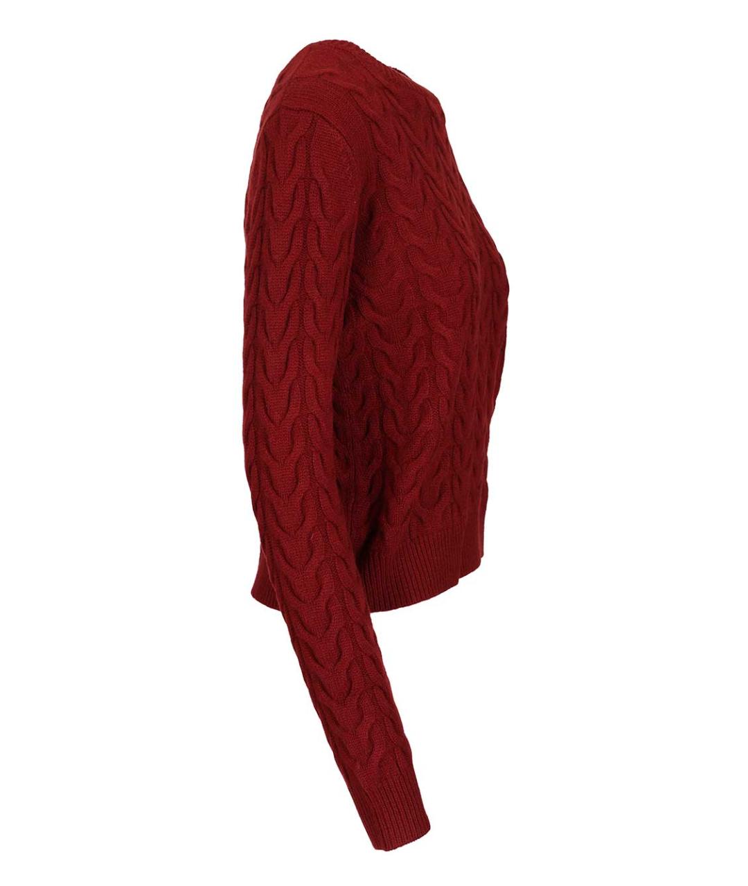 MAX MARA Красный кашемировый джемпер / свитер, фото 3