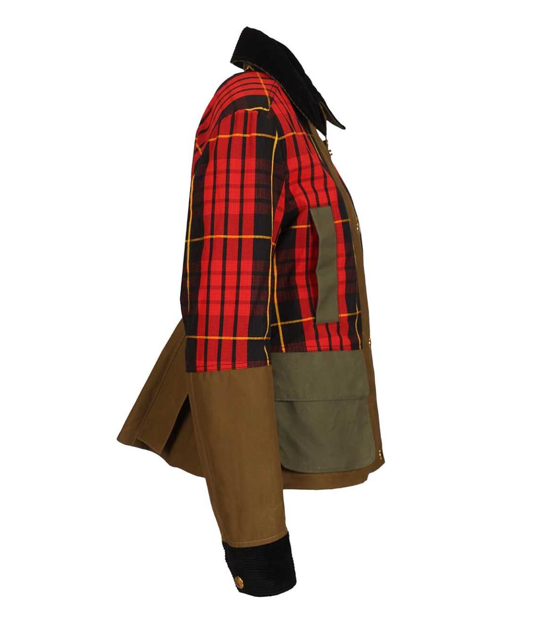 ALEXANDER MCQUEEN Мульти хлопковая куртка, фото 3