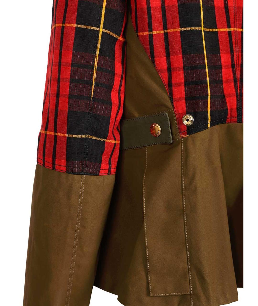 ALEXANDER MCQUEEN Мульти хлопковая куртка, фото 6