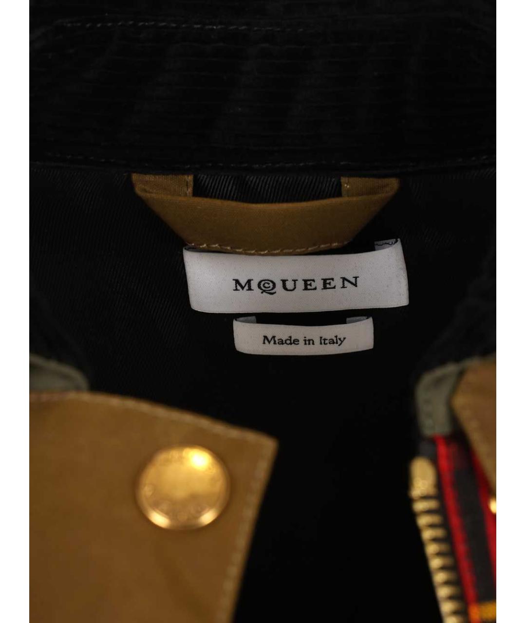 ALEXANDER MCQUEEN Мульти хлопковая куртка, фото 7