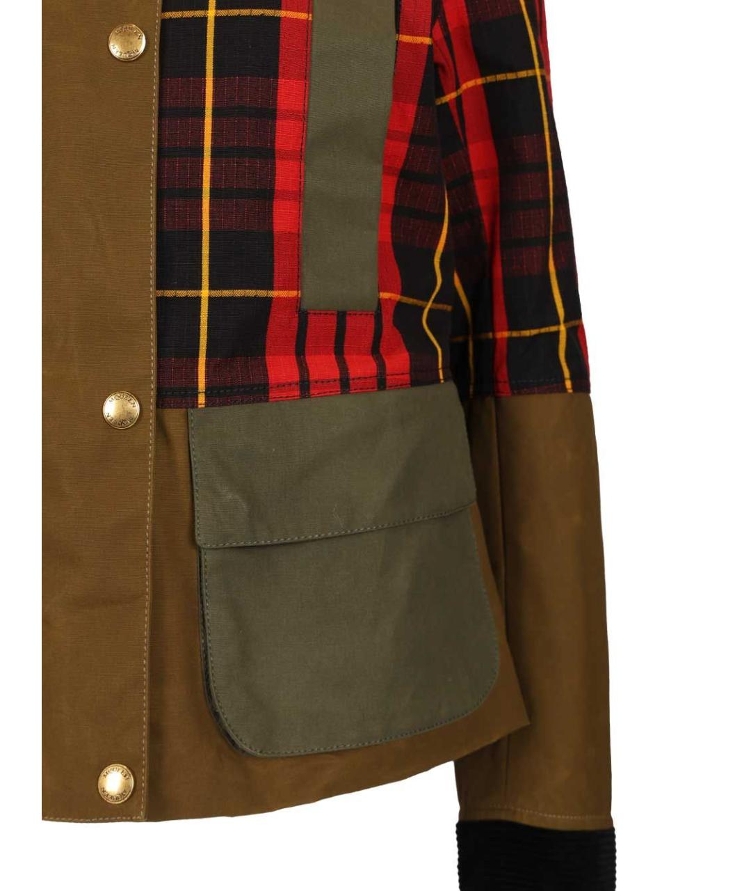 ALEXANDER MCQUEEN Мульти хлопковая куртка, фото 5