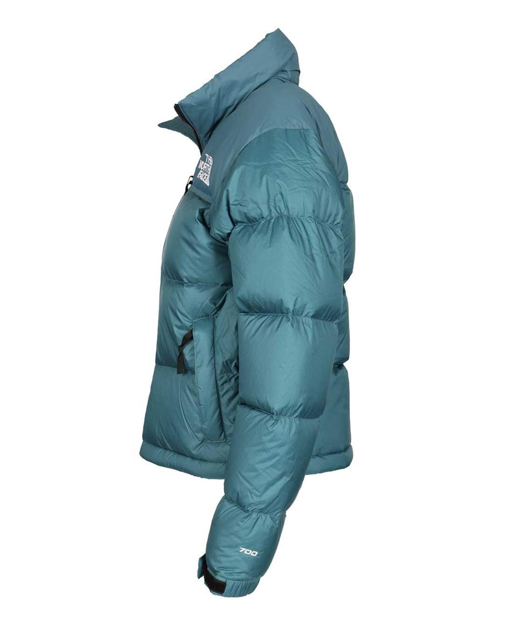 THE NORTH FACE Голубой полиамидовый пуховик, фото 3