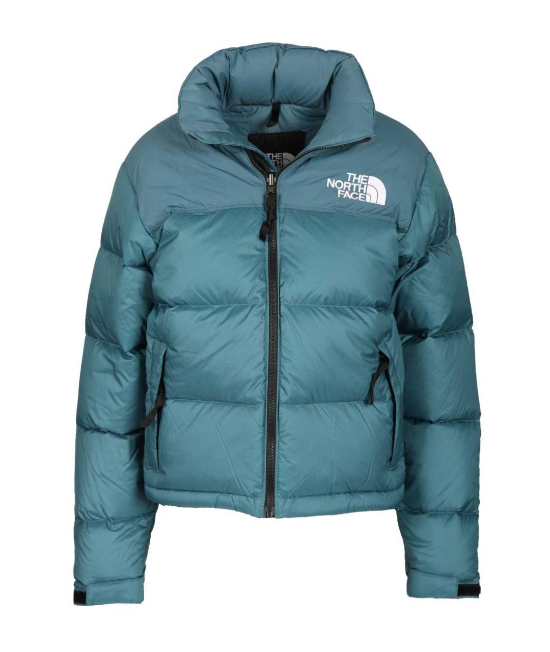 THE NORTH FACE Голубой полиамидовый пуховик, фото 1