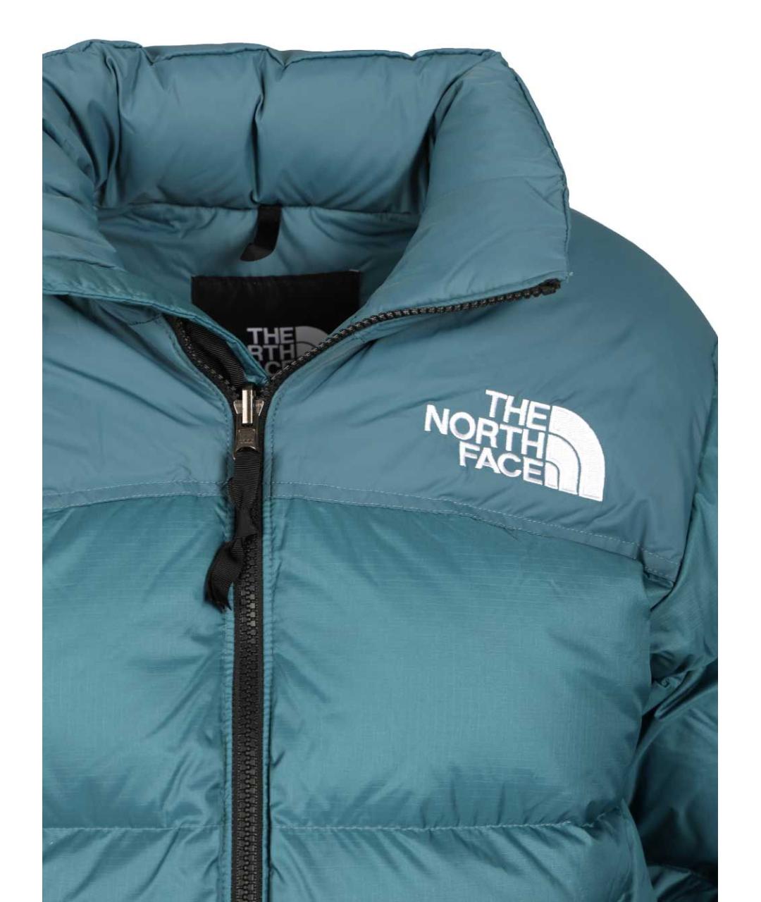 THE NORTH FACE Голубой полиамидовый пуховик, фото 4