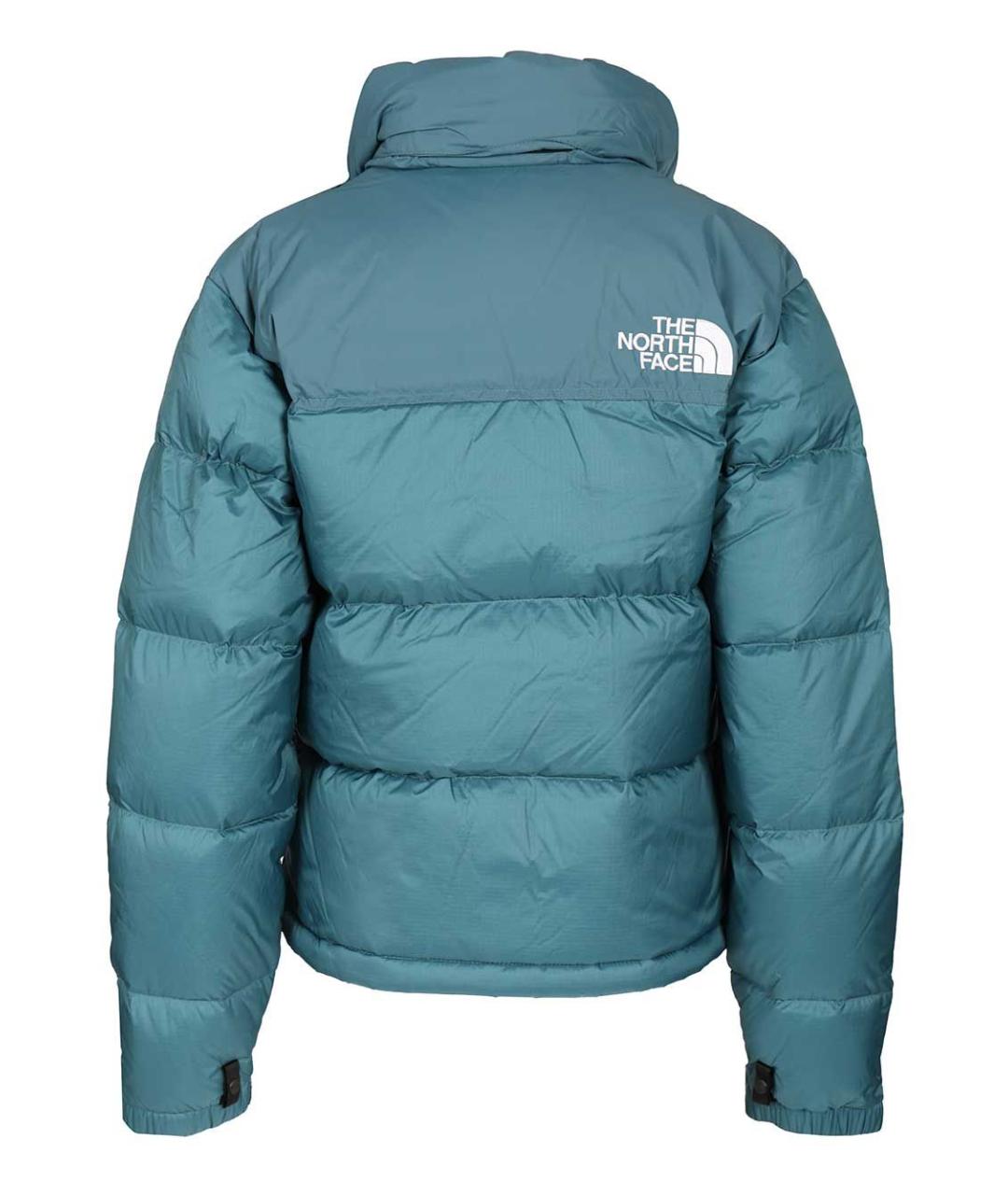 THE NORTH FACE Голубой полиамидовый пуховик, фото 2