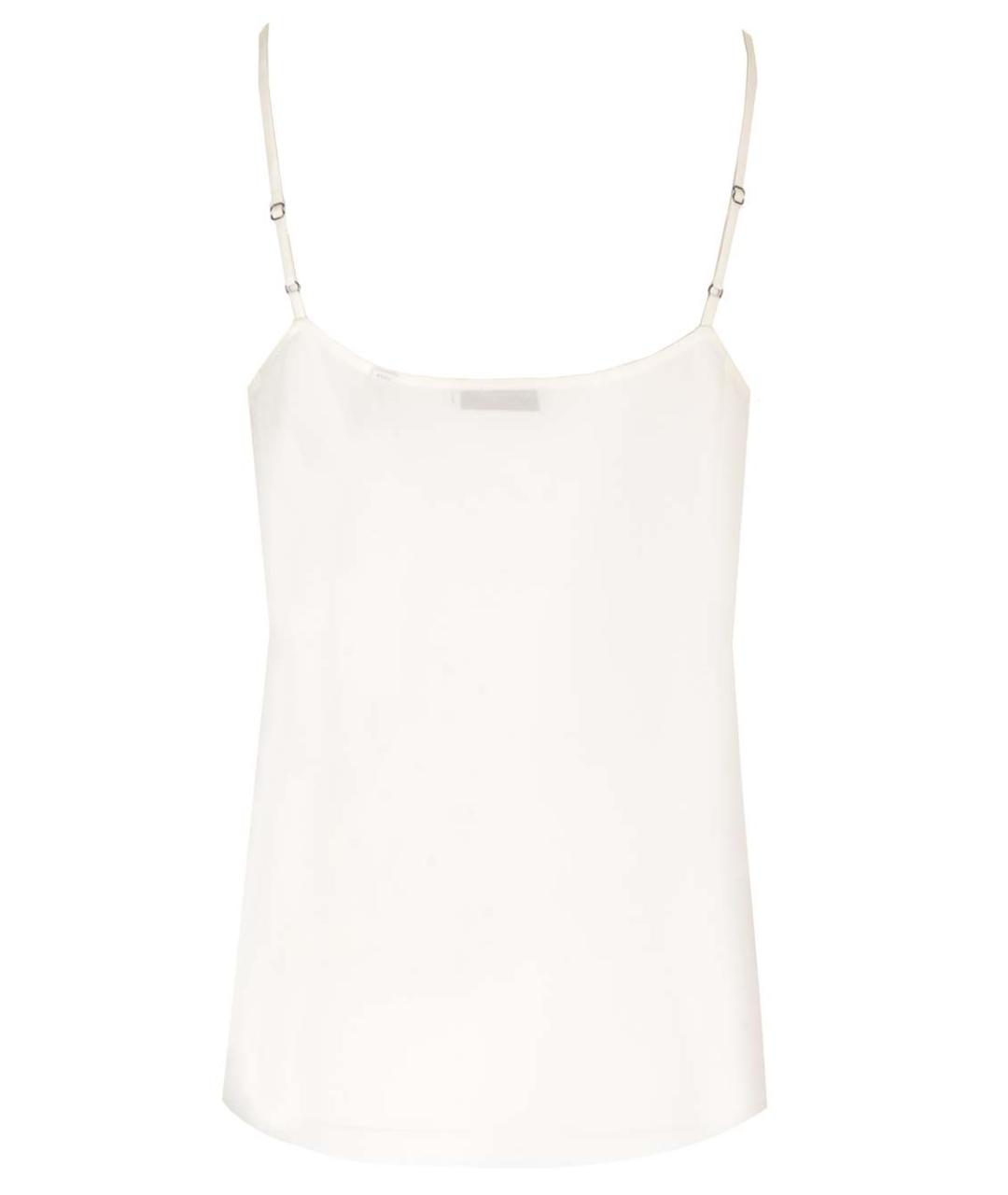 EQUIPMENT Белая шелковая майка, фото 2