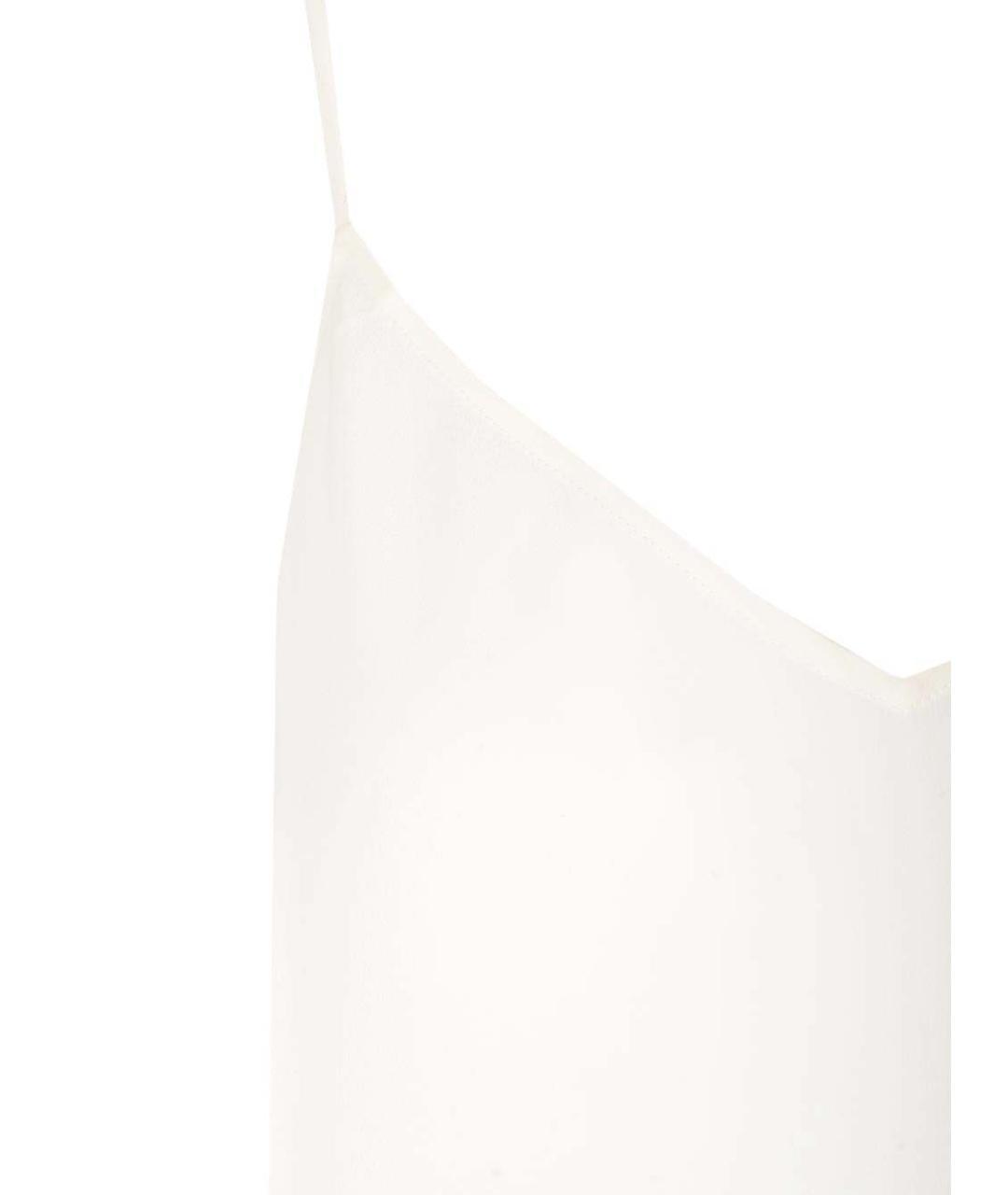 EQUIPMENT Белая шелковая майка, фото 3