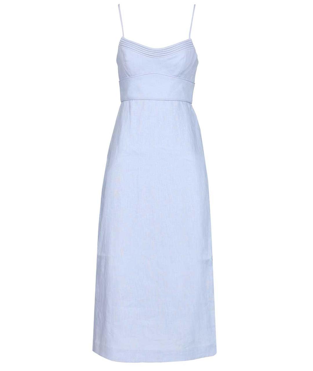 ZIMMERMANN Голубое льняное платье, фото 1