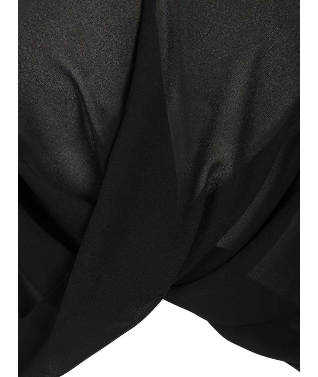 MM6 MAISON MARGIELA Черная полиэстеровая блузы, фото 4