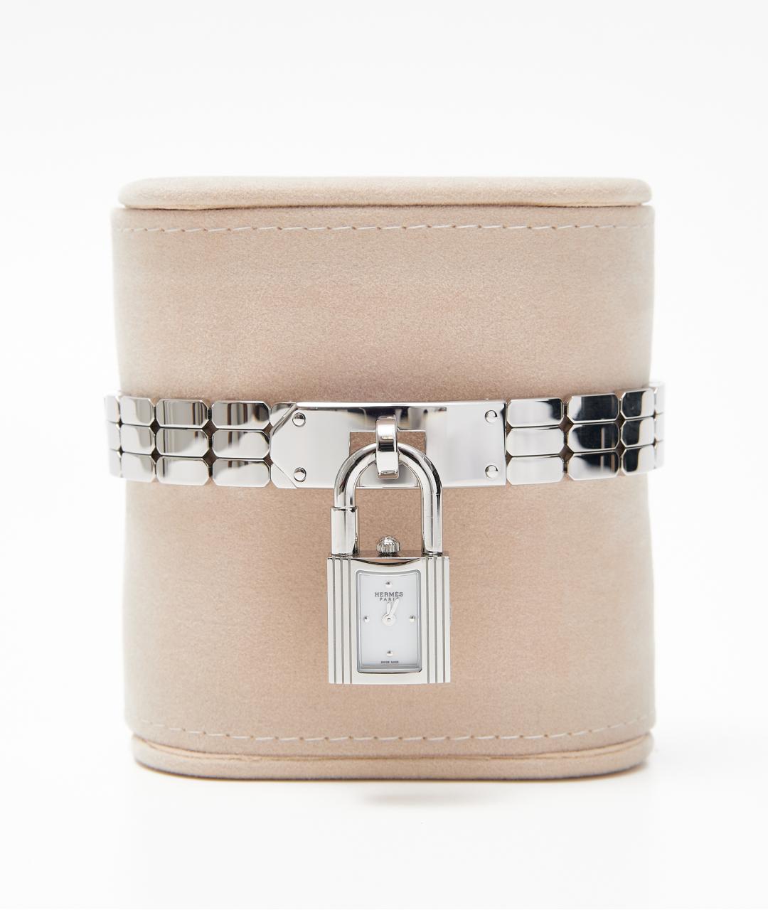 HERMES Серебряные серебряные часы, фото 1