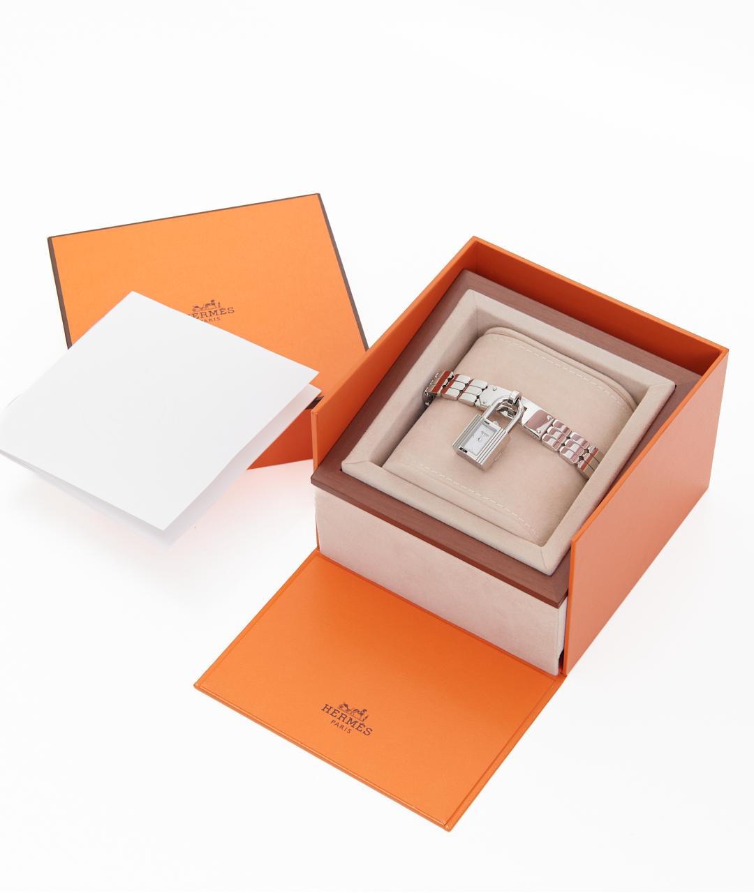 HERMES Серебряные серебряные часы, фото 2