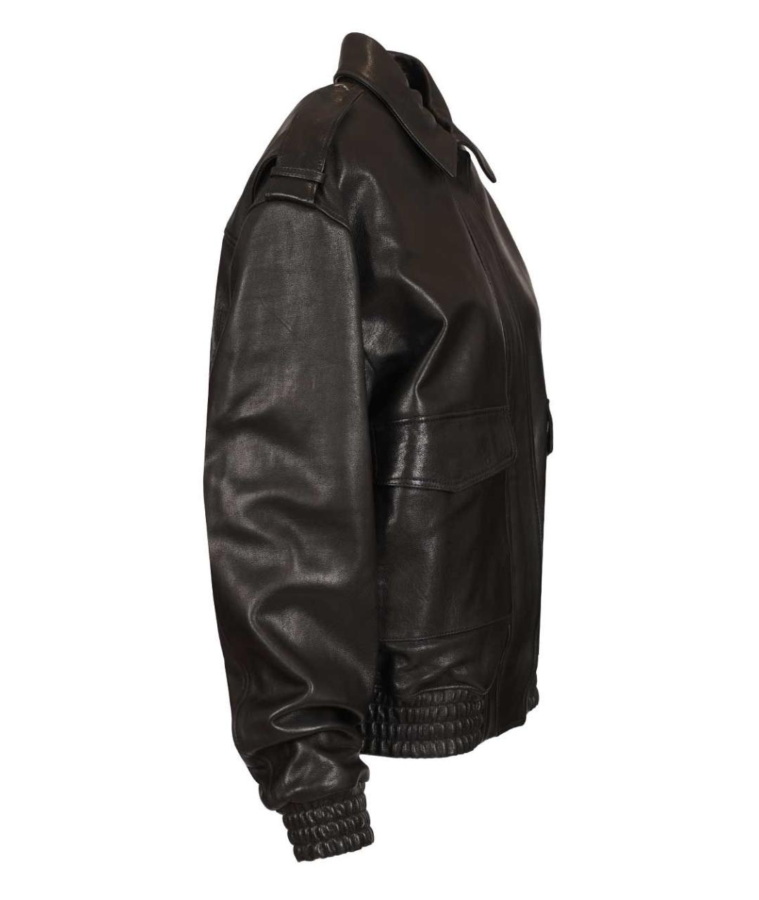 ARMA Черная кожаная куртка, фото 3