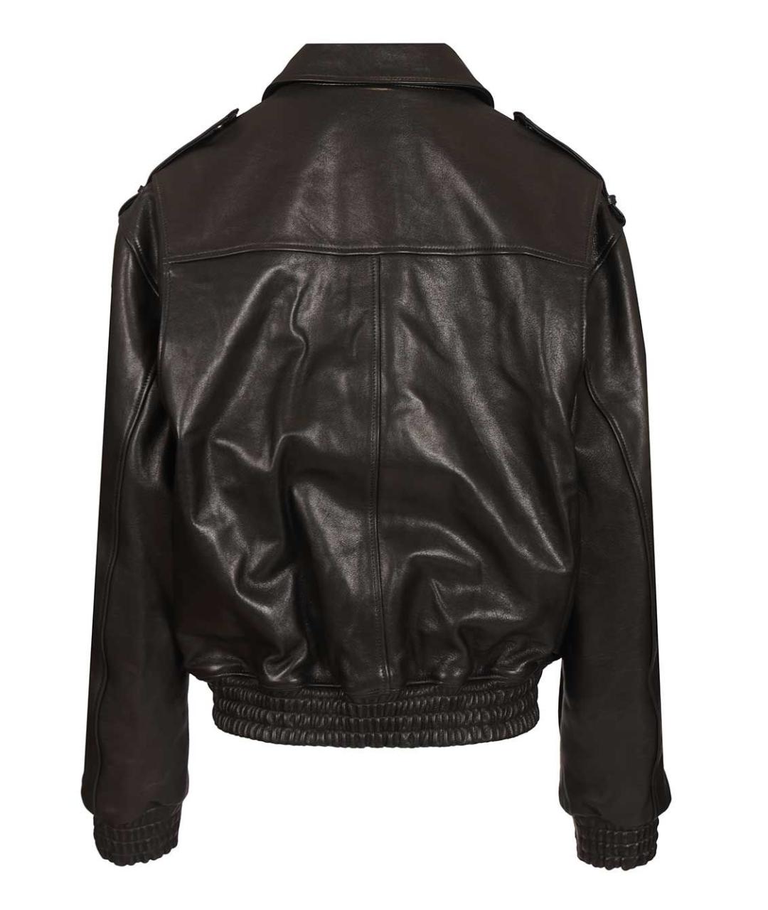 ARMA Черная кожаная куртка, фото 2
