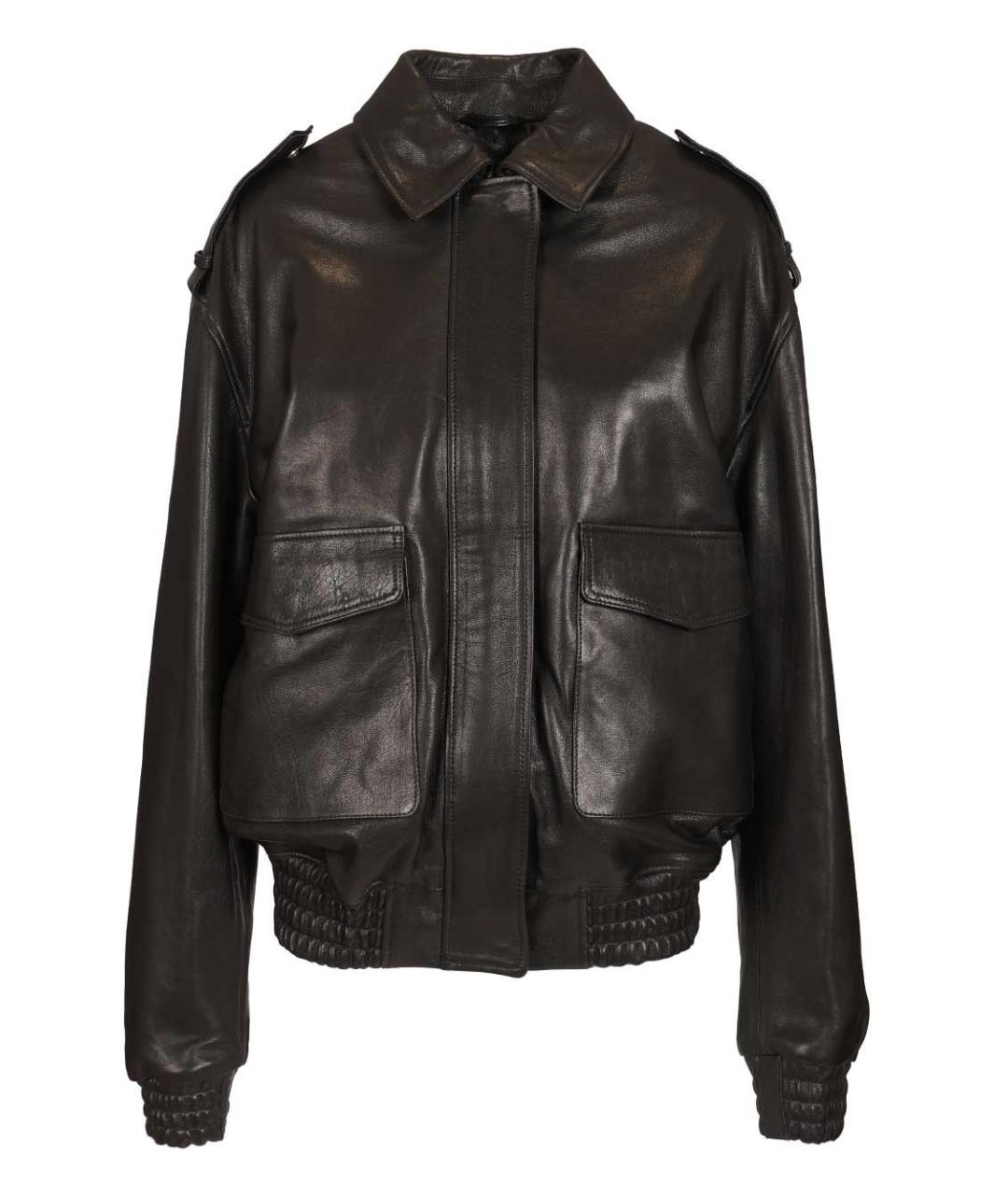 ARMA Черная кожаная куртка, фото 1
