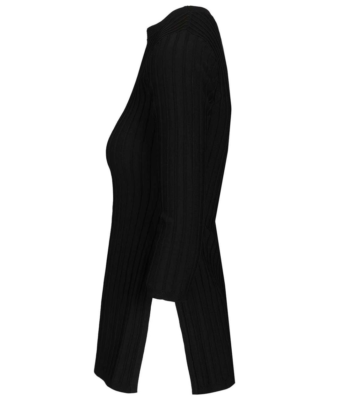 MAX MARA Черный вискозный джемпер / свитер, фото 3