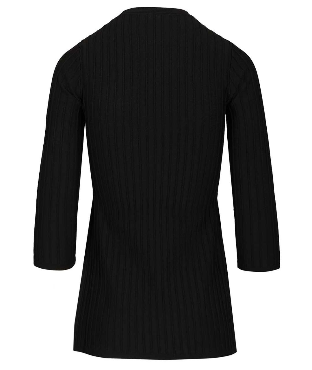 MAX MARA Черный вискозный джемпер / свитер, фото 2