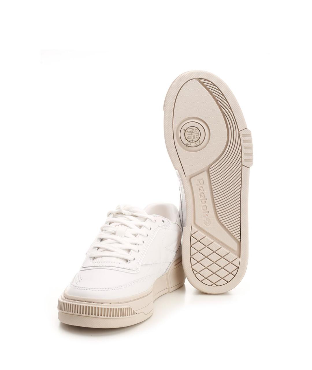 REEBOK Белые синтетические кроссовки, фото 5