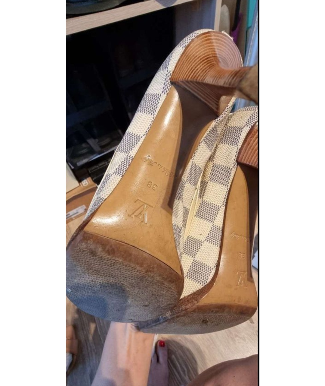 LOUIS VUITTON PRE-OWNED Мульти туфли, фото 6