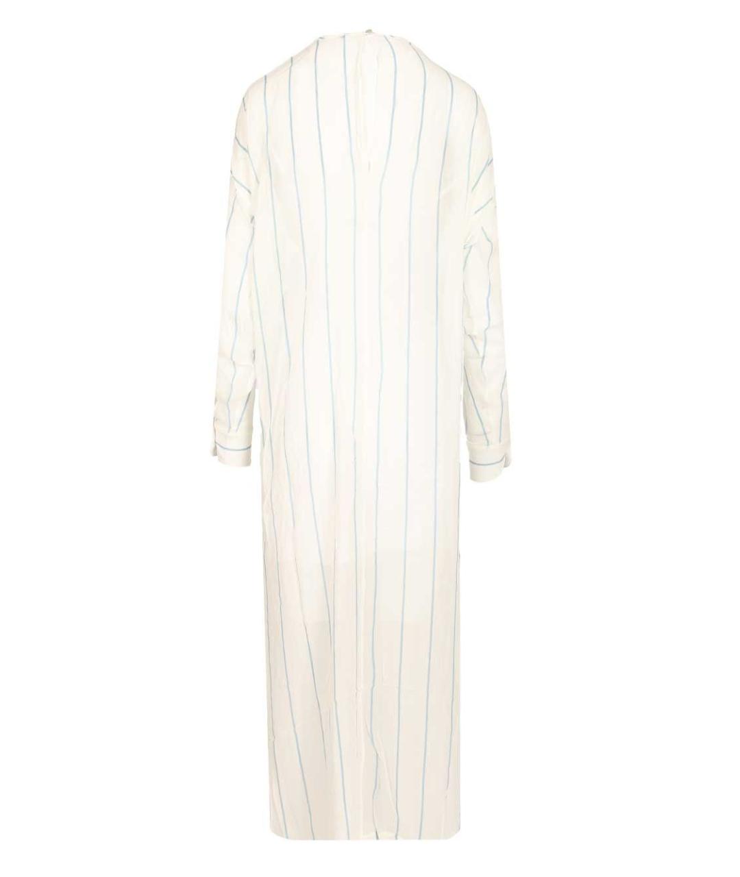 BONDI BORN Белая шелковая туника, фото 2