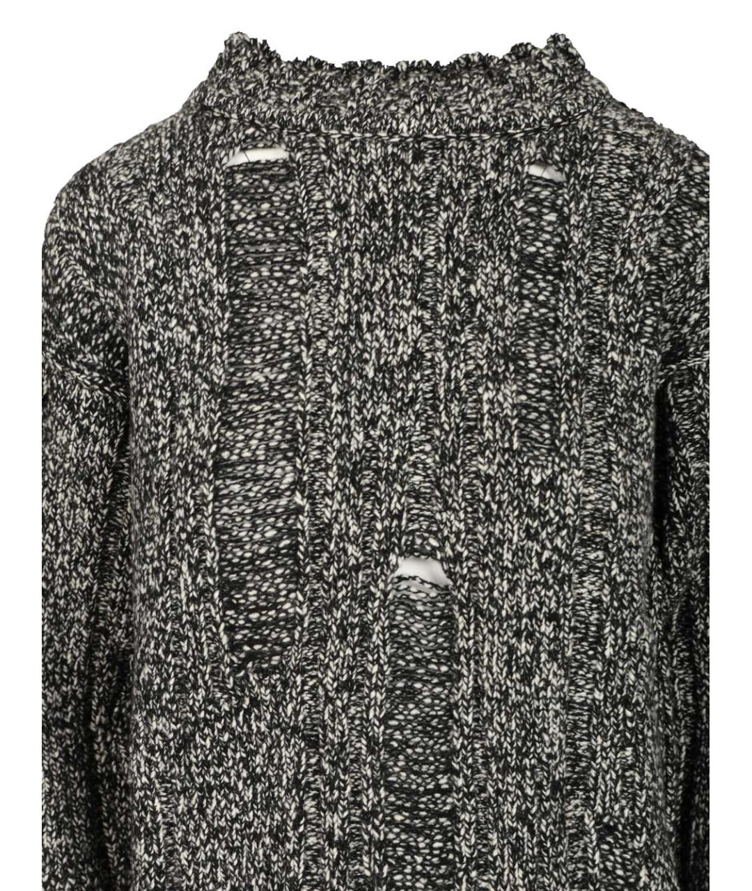 DURAZZI Черный шерстяной джемпер / свитер, фото 4