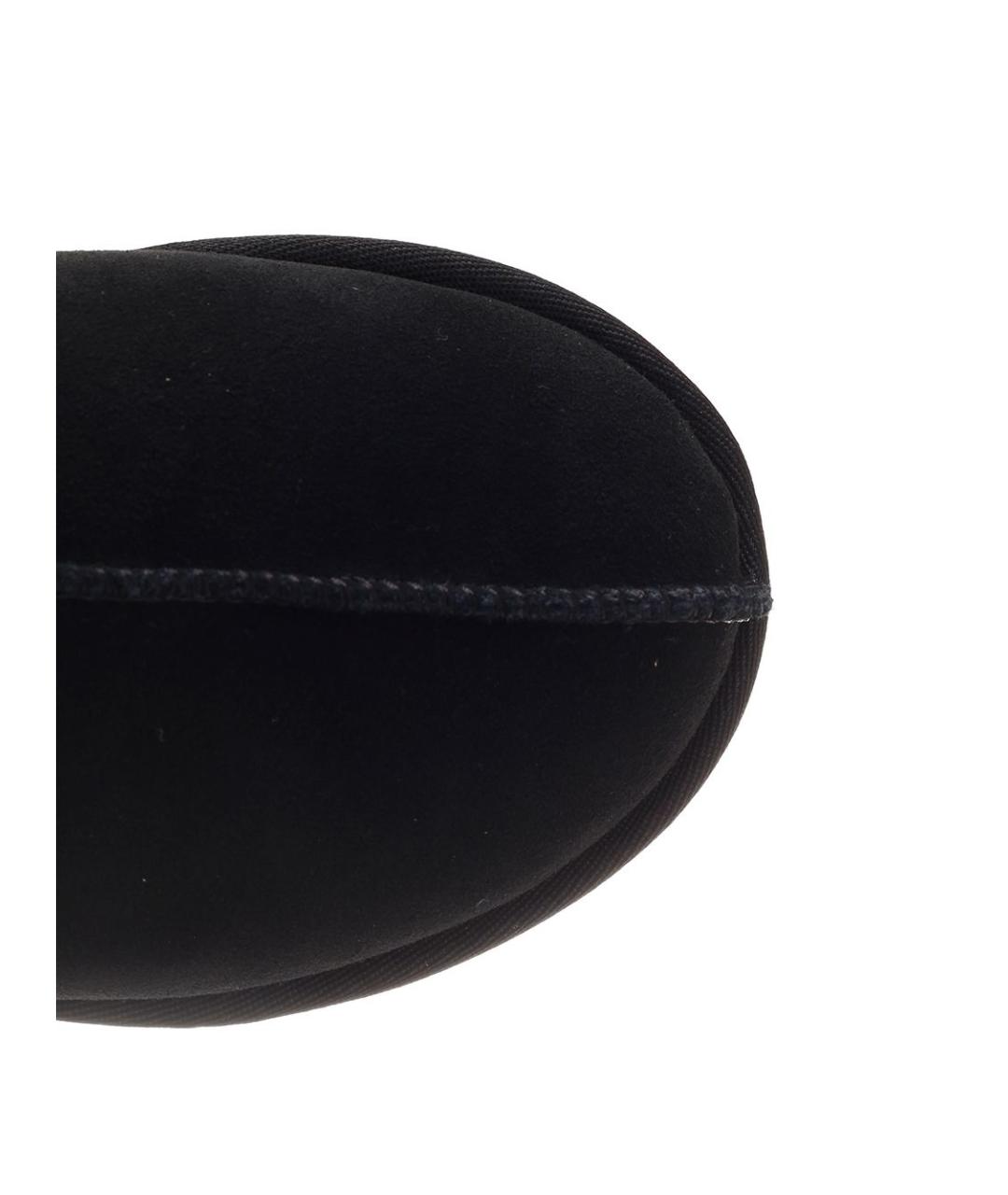 UGG AUSTRALIA Черные замшевые ботинки, фото 4