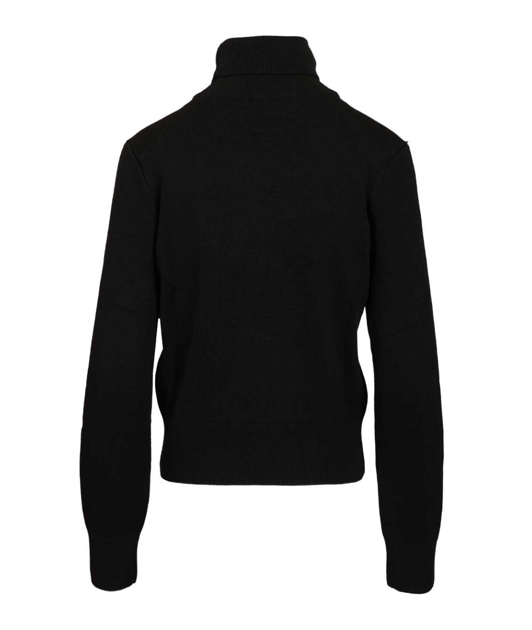 Ami Paris Черный шерстяной джемпер / свитер, фото 2