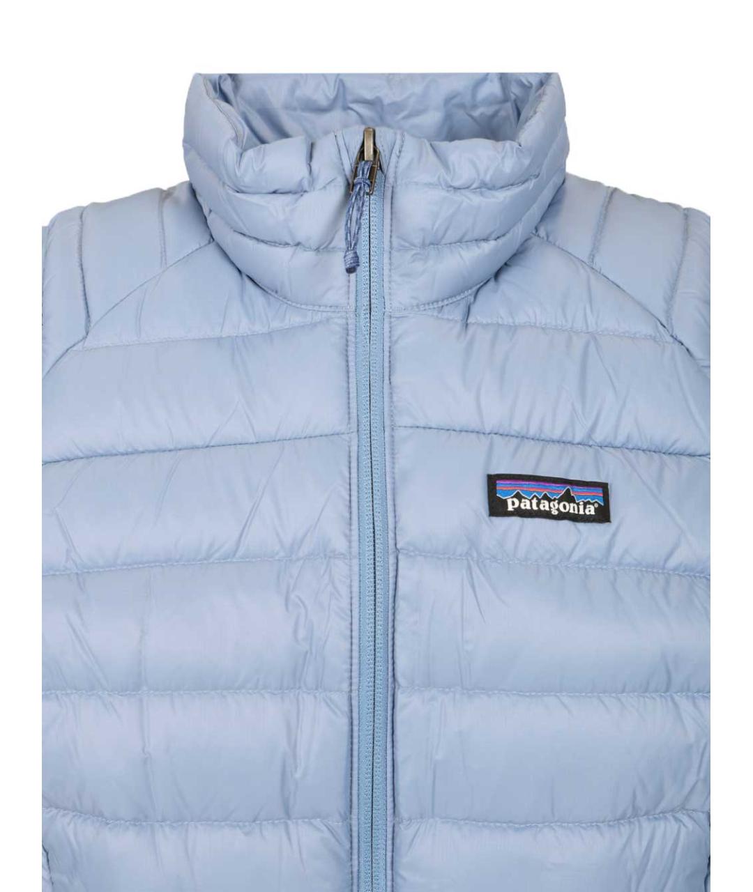 PATAGONIA Голубой полиамидовый жилет, фото 4