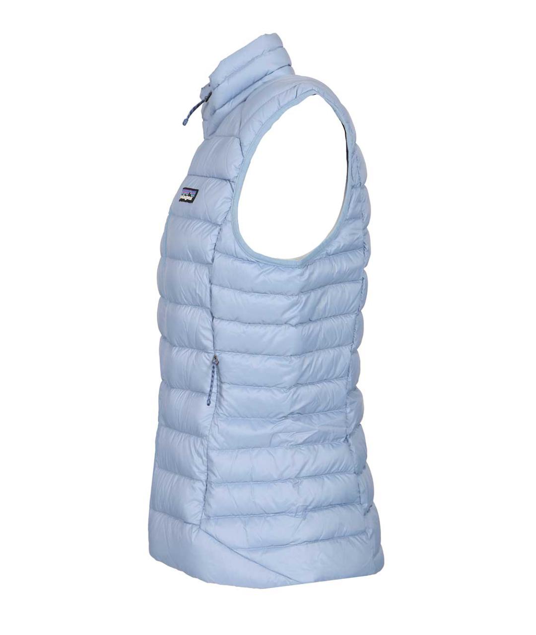 PATAGONIA Голубой полиамидовый жилет, фото 3