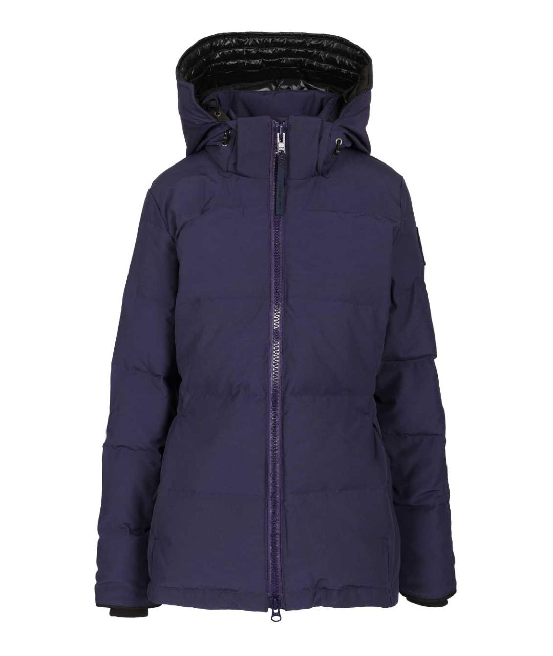 CANADA GOOSE Синий полиэстеровый пуховик, фото 1