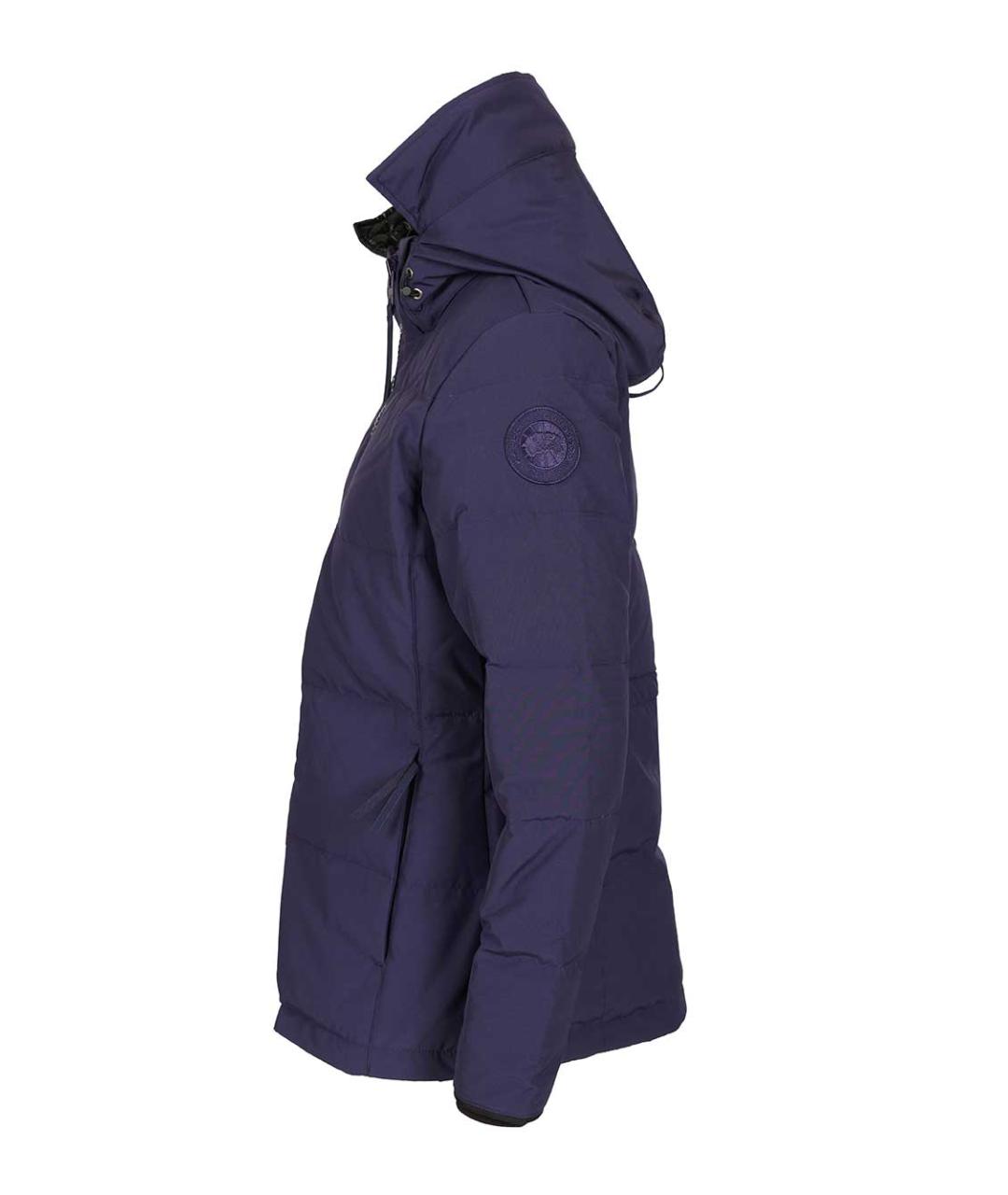 CANADA GOOSE Синий полиэстеровый пуховик, фото 3