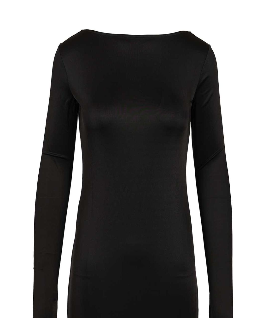 FILIPPA K Черное ацетатное платье, фото 4