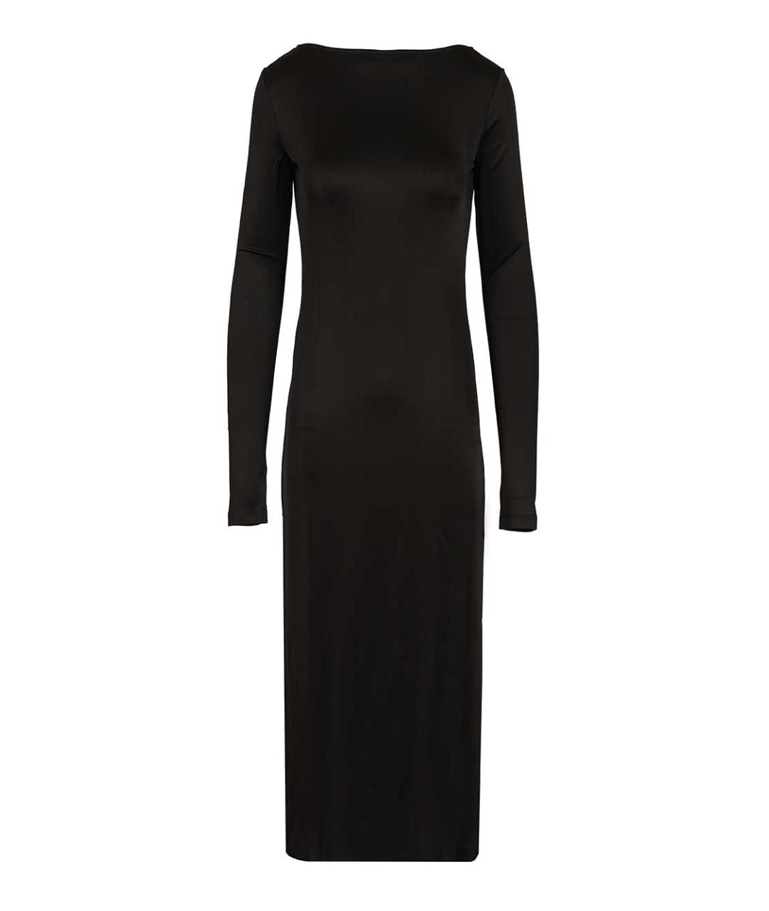 FILIPPA K Черное ацетатное платье, фото 1