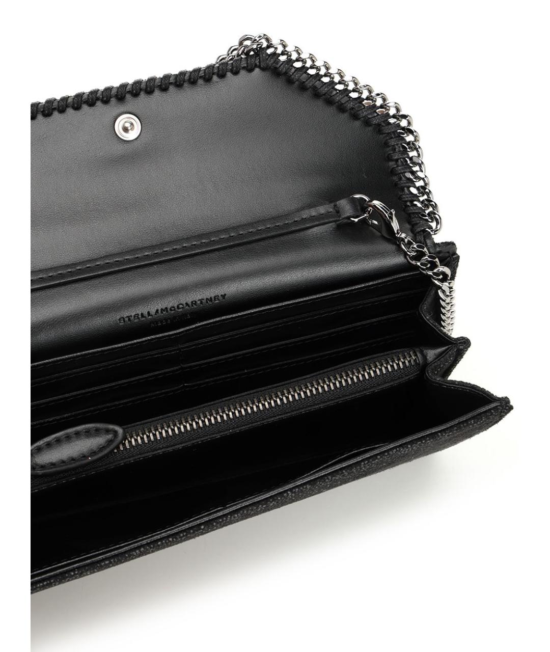 STELLA MCCARTNEY Черная сумка через плечо из искусственной кожи, фото 4