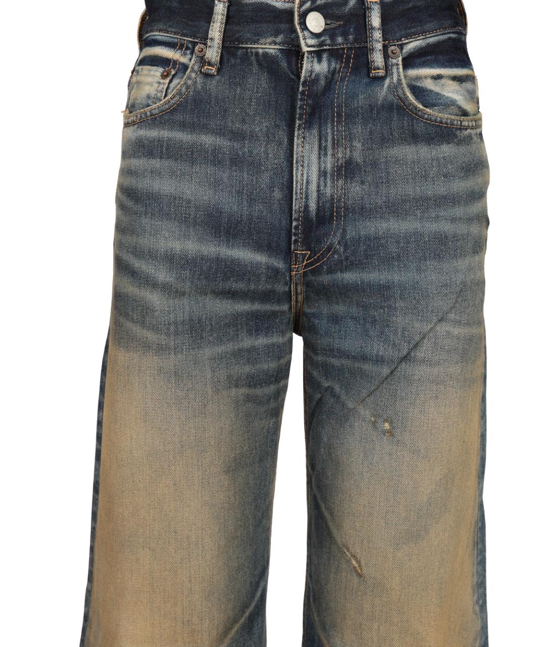 ACNE STUDIOS Мульти хлопковые джинсы клеш, фото 4