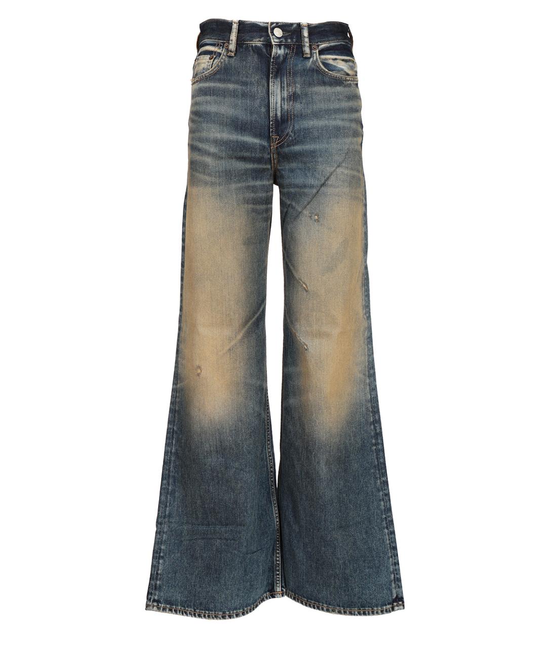 ACNE STUDIOS Мульти хлопковые джинсы клеш, фото 1