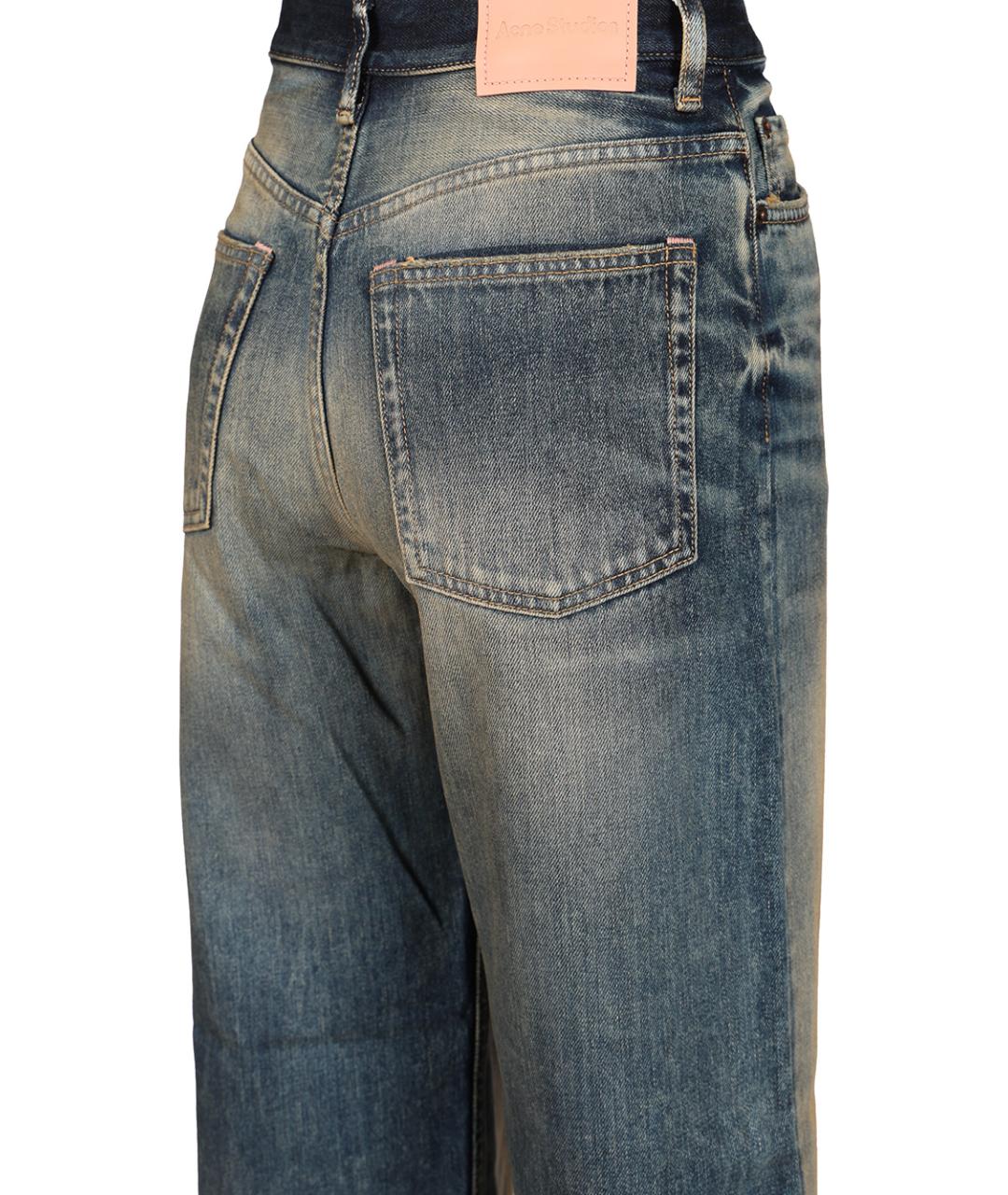 ACNE STUDIOS Мульти хлопковые джинсы клеш, фото 3