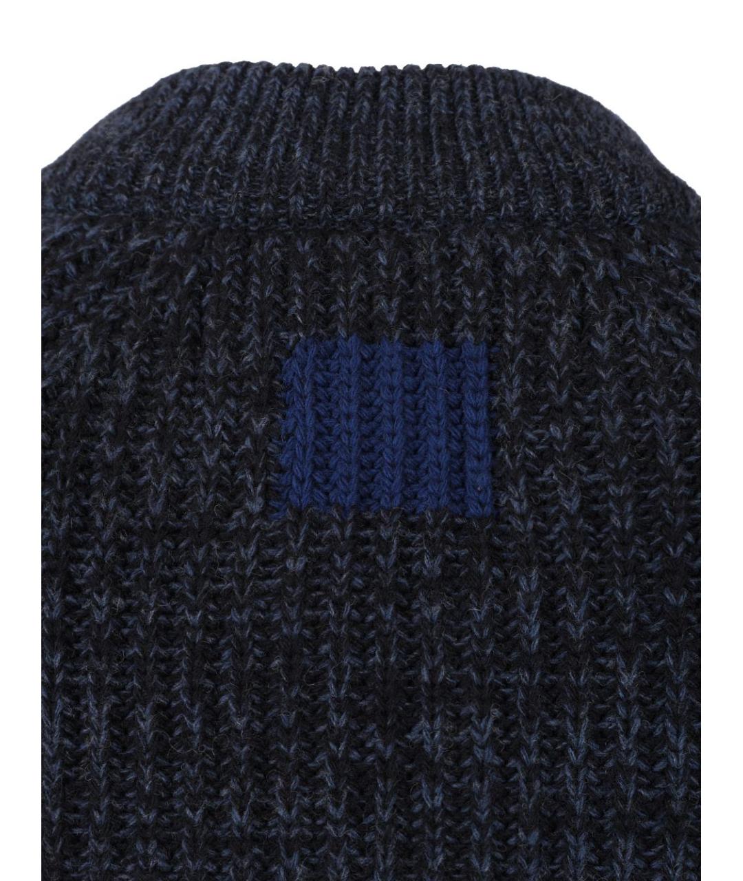 BARBOUR Синий шерстяной кардиган, фото 7