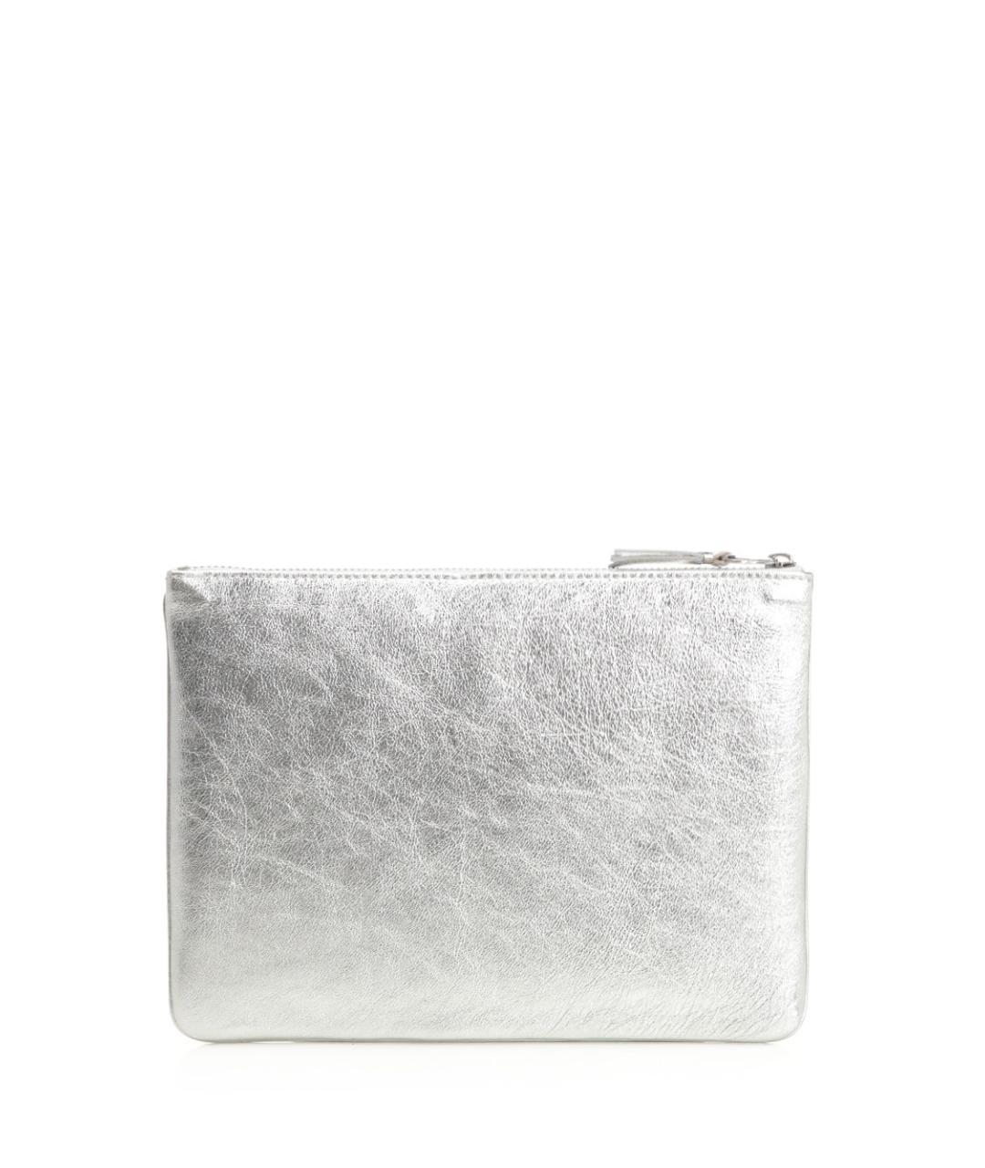 COMME DES GARÇONS WALLET Серебрянный кожаный кошелек, фото 3