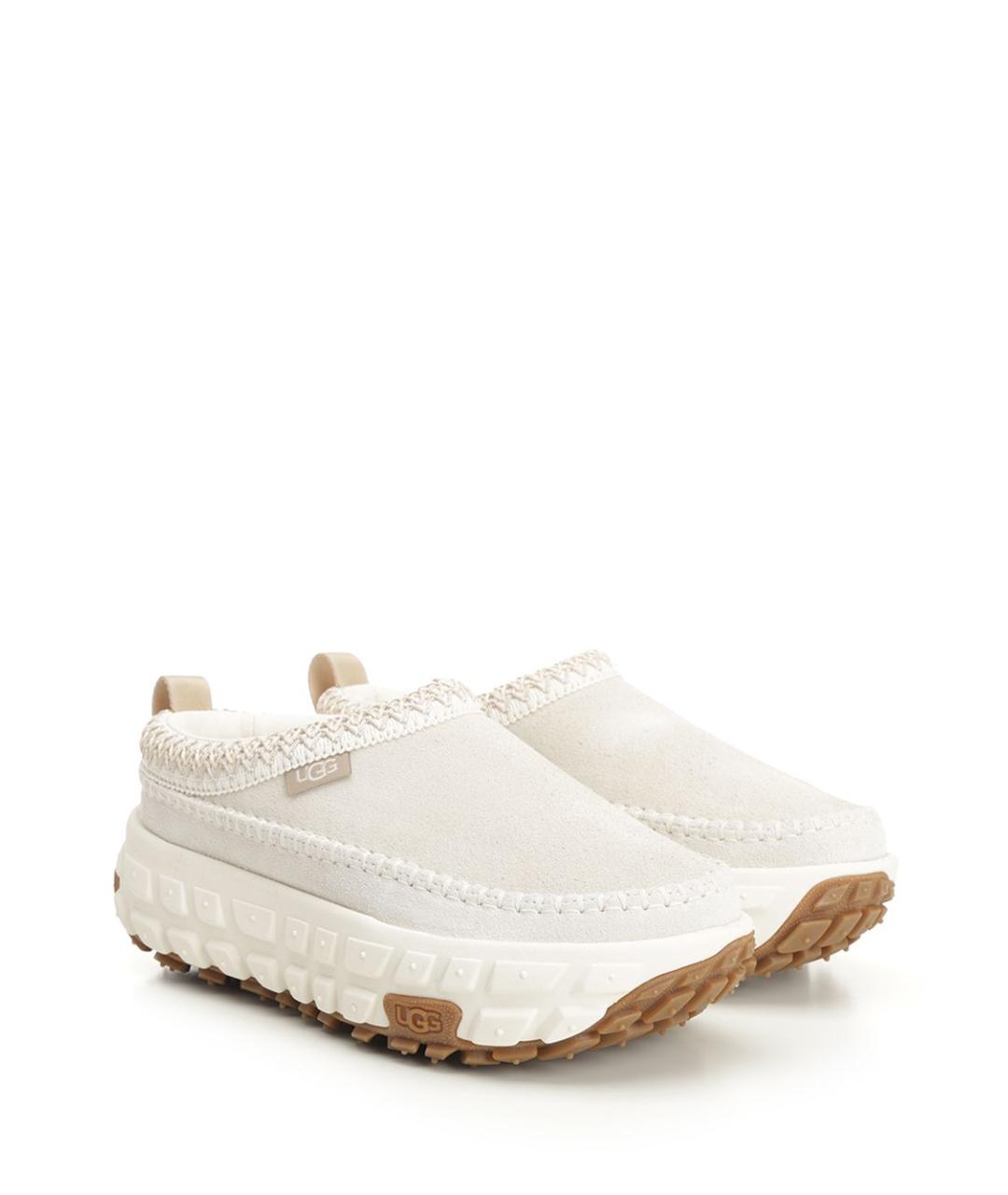 UGG AUSTRALIA Белые замшевые ботинки, фото 2