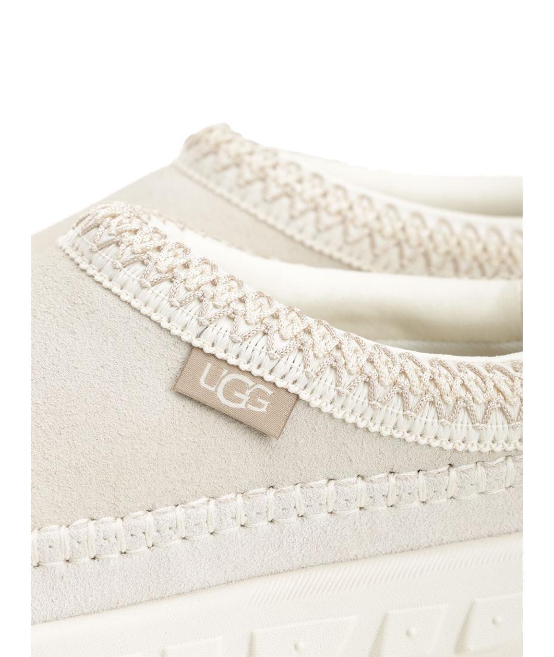 UGG AUSTRALIA Белые замшевые ботинки, фото 6