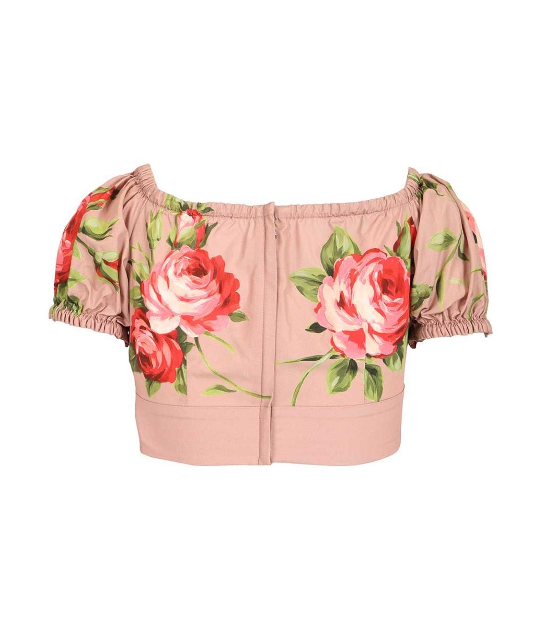 DOLCE&GABBANA Мульти хлопковая блузы, фото 2