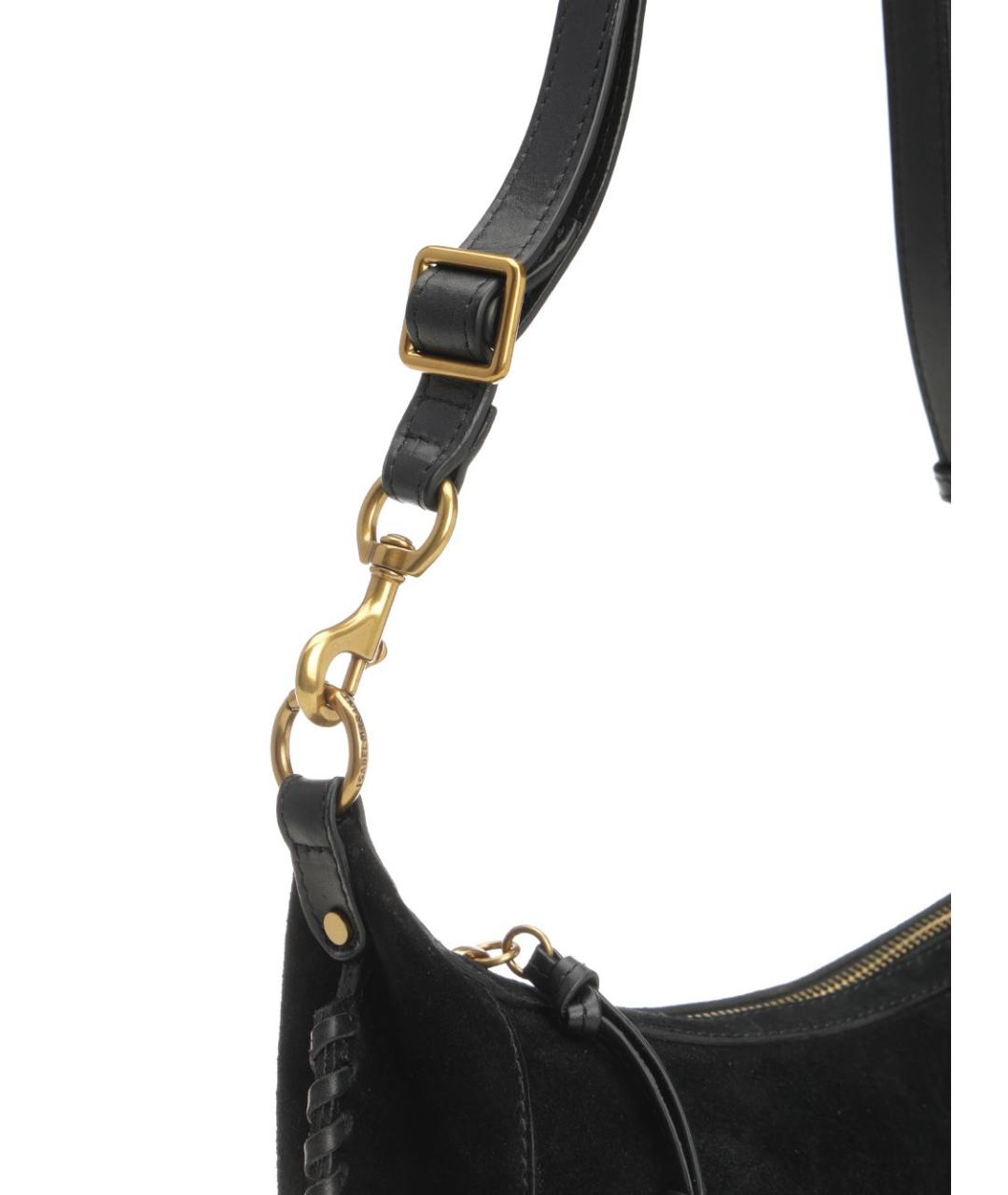 ISABEL MARANT Черная замшевая сумка через плечо, фото 6