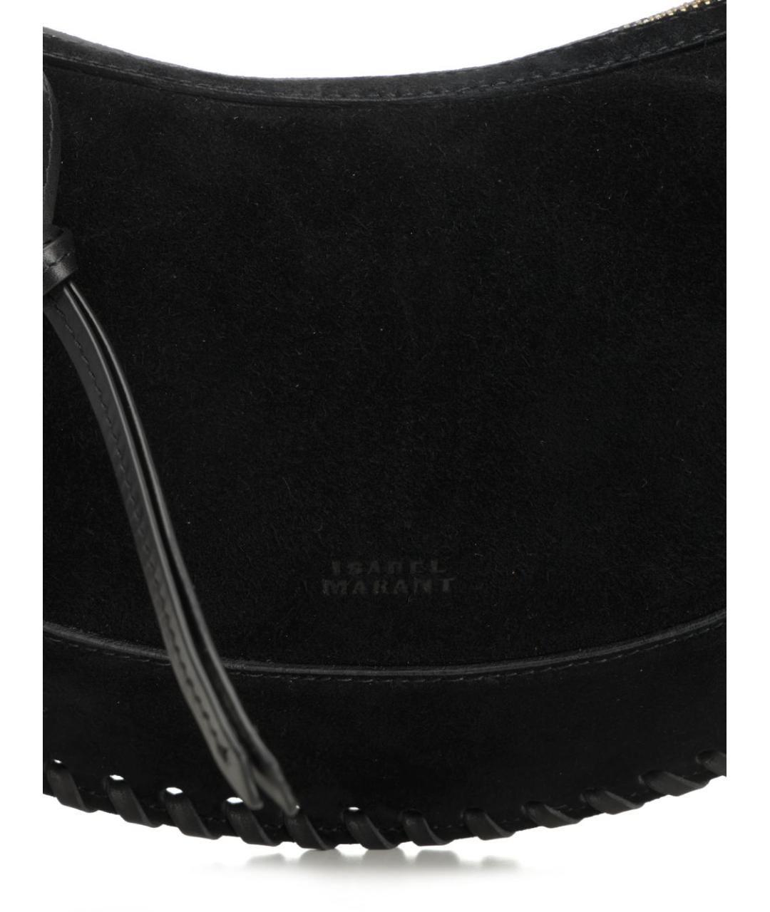ISABEL MARANT Черная замшевая сумка через плечо, фото 5
