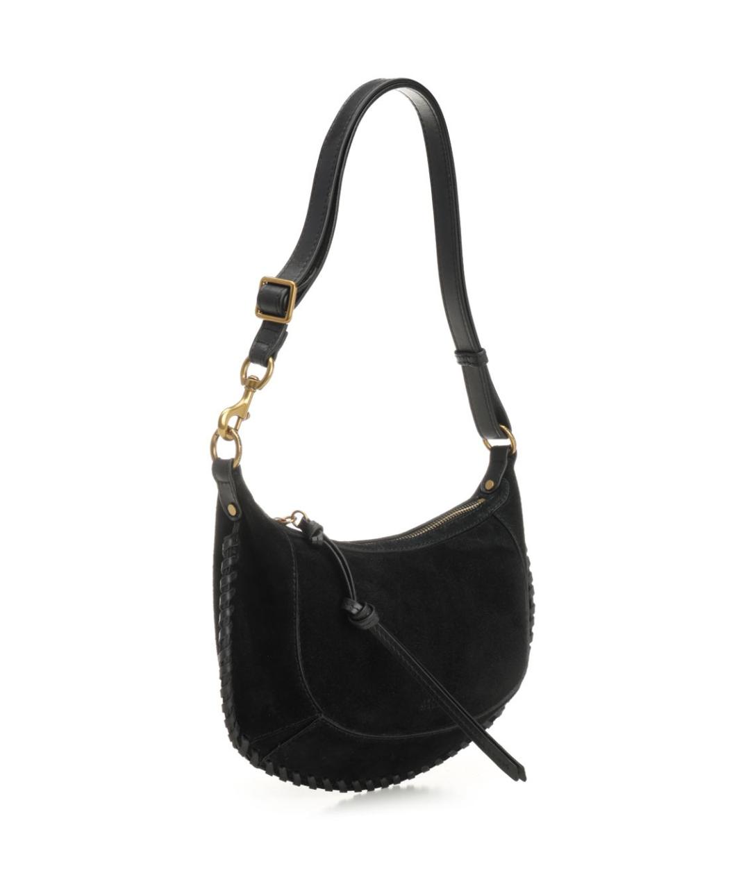 ISABEL MARANT Черная замшевая сумка через плечо, фото 2
